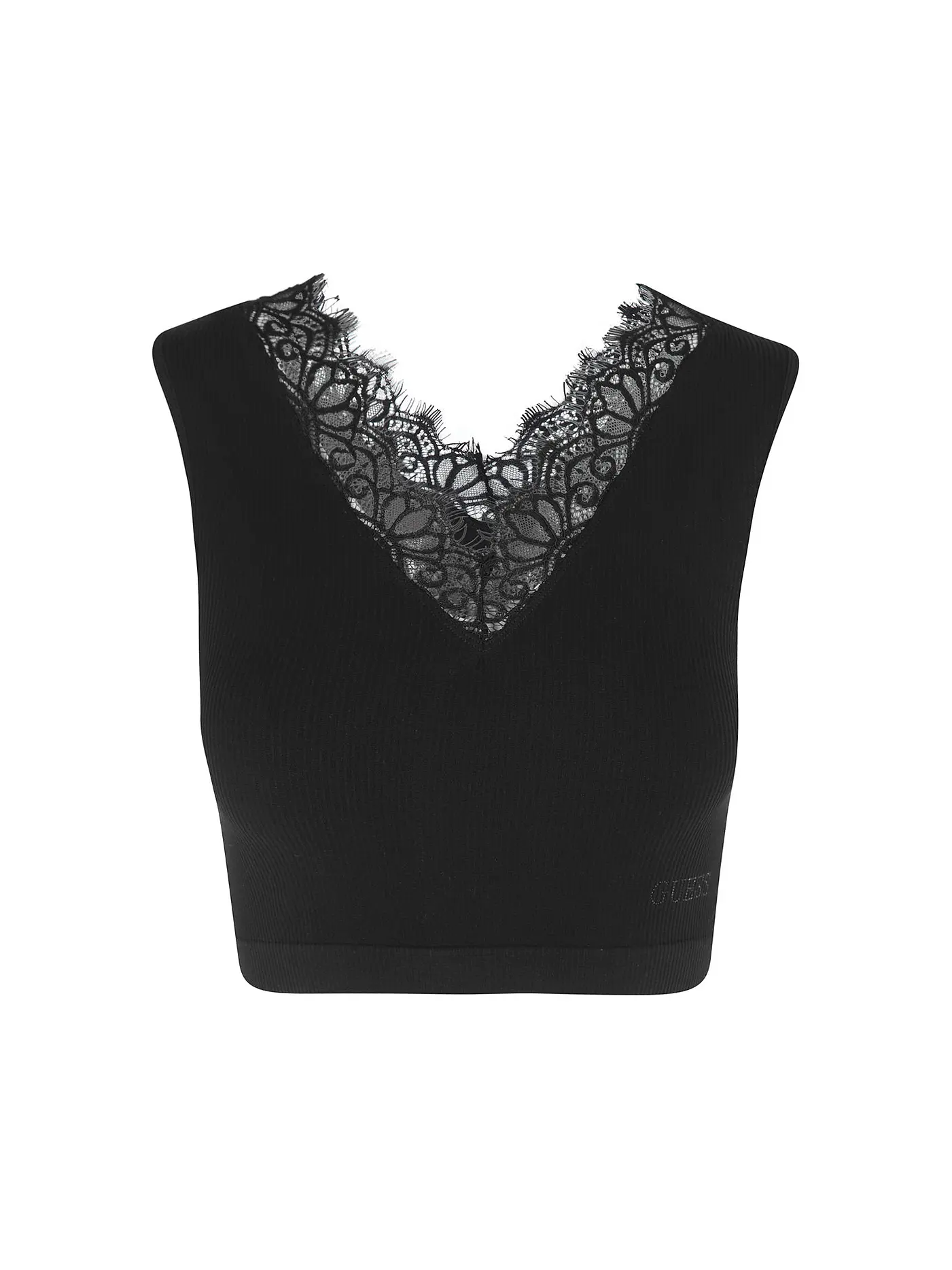 GUESS | Top RAQUEL LACE | schwarz